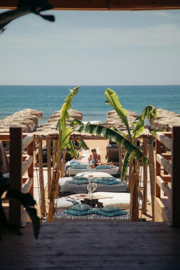 Sirens Beach Houses Marathiás Esterno foto